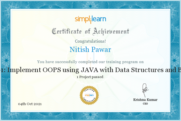 Nitish Pawar - Immediate Joiner| Project Engineer CDAC Mumbai | Java ...