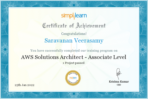 SARAVANAN V. - Adv App/Cloud Supp and Eng Assoc Manager (Senior JDE CNC ...