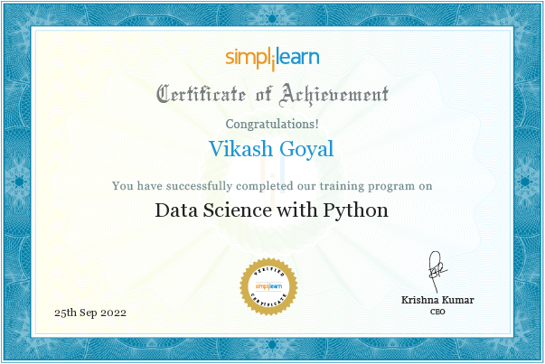 Simplilearn AI Certification 1