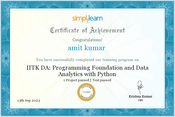 Amit kumar - Data Analyst | Power BI & Excel Specialist | Business & HR ...